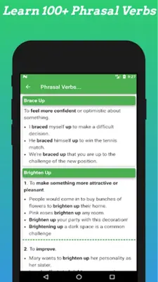 English Vocabulary Advanced android App screenshot 9