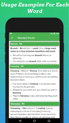 English Vocabulary Advanced android App screenshot 10