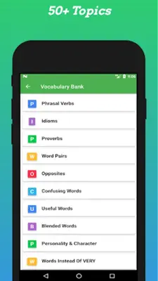 English Vocabulary Advanced android App screenshot 15